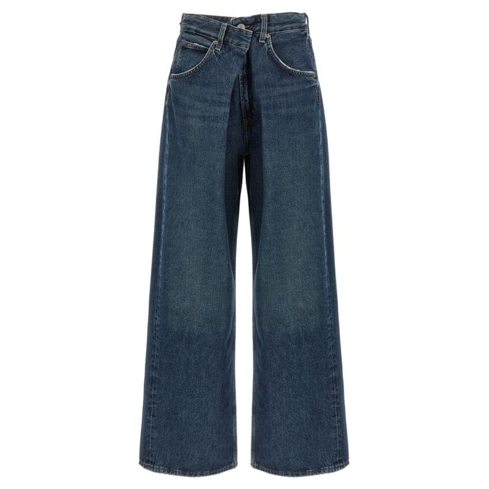 Agolde Blue Cotton Jeans Women's Denim